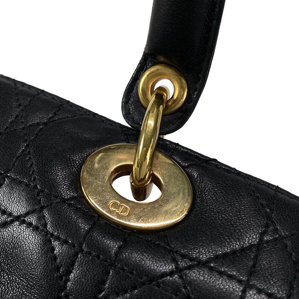 Christian Dior DIOR/ChristianDior Lady Dior Medium Bag Handbag - Picture 16 of 16
